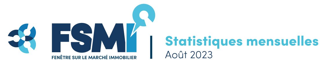 FSMI | Statistique mensuelles - Août 2023 - header